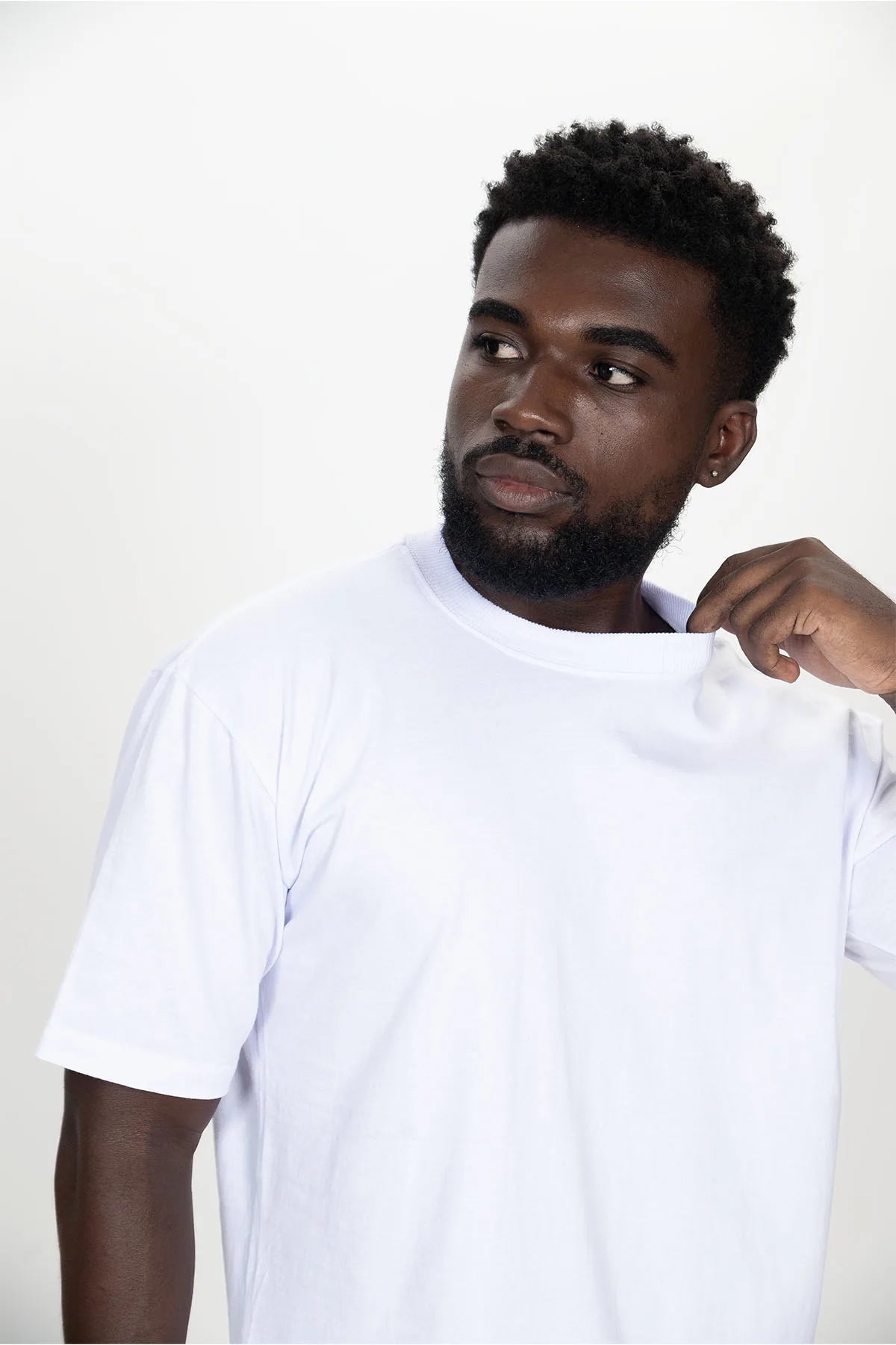 Camiseta Casual Básico – Branca