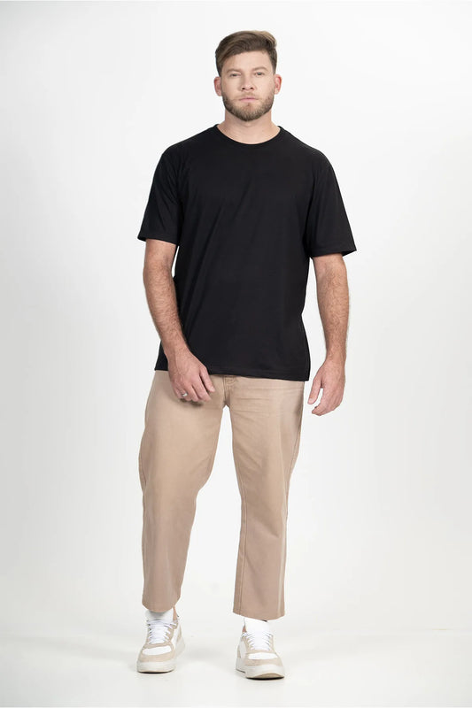 Camiseta Casual Básico – Preta