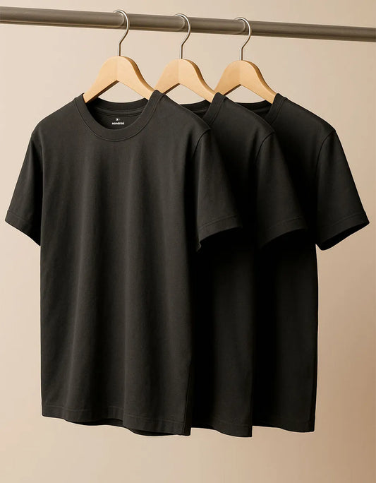 Kit 3 Camisetas Básicas Masculina